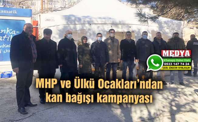 MHP ve Ülkü Ocakları’ndan kan bağışı kampanyası