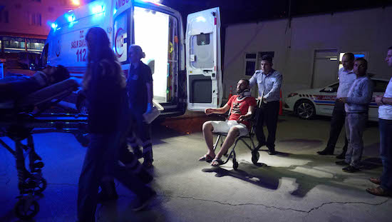 Keşan'daki trafik kazalarında 16 kişi yaralandı 