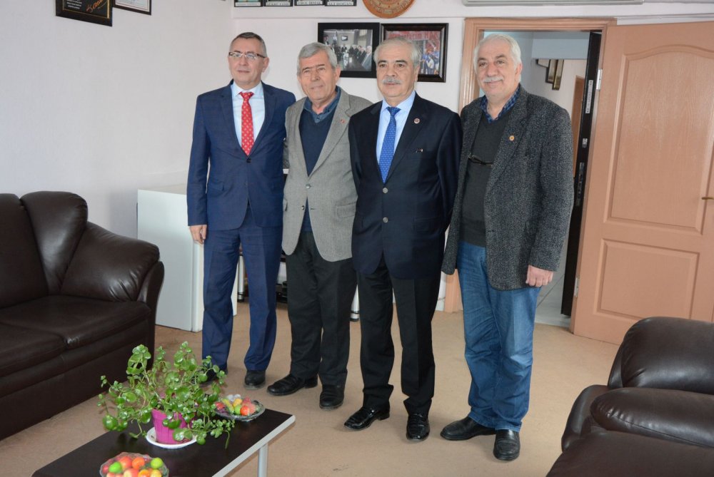 Başkan Özcan’dan esnaf odası başkanlarına ziyaret