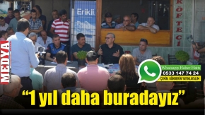 Helvacıoğlu, Köy Garajı esnafıyla buluştu: