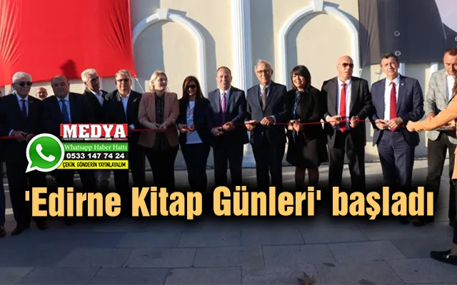 'Edirne Kitap Günleri' 2 yıl aradan sonra başladı