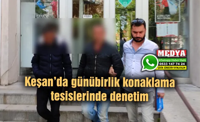 Keşan’da aranması olan şüpheli yakalandı