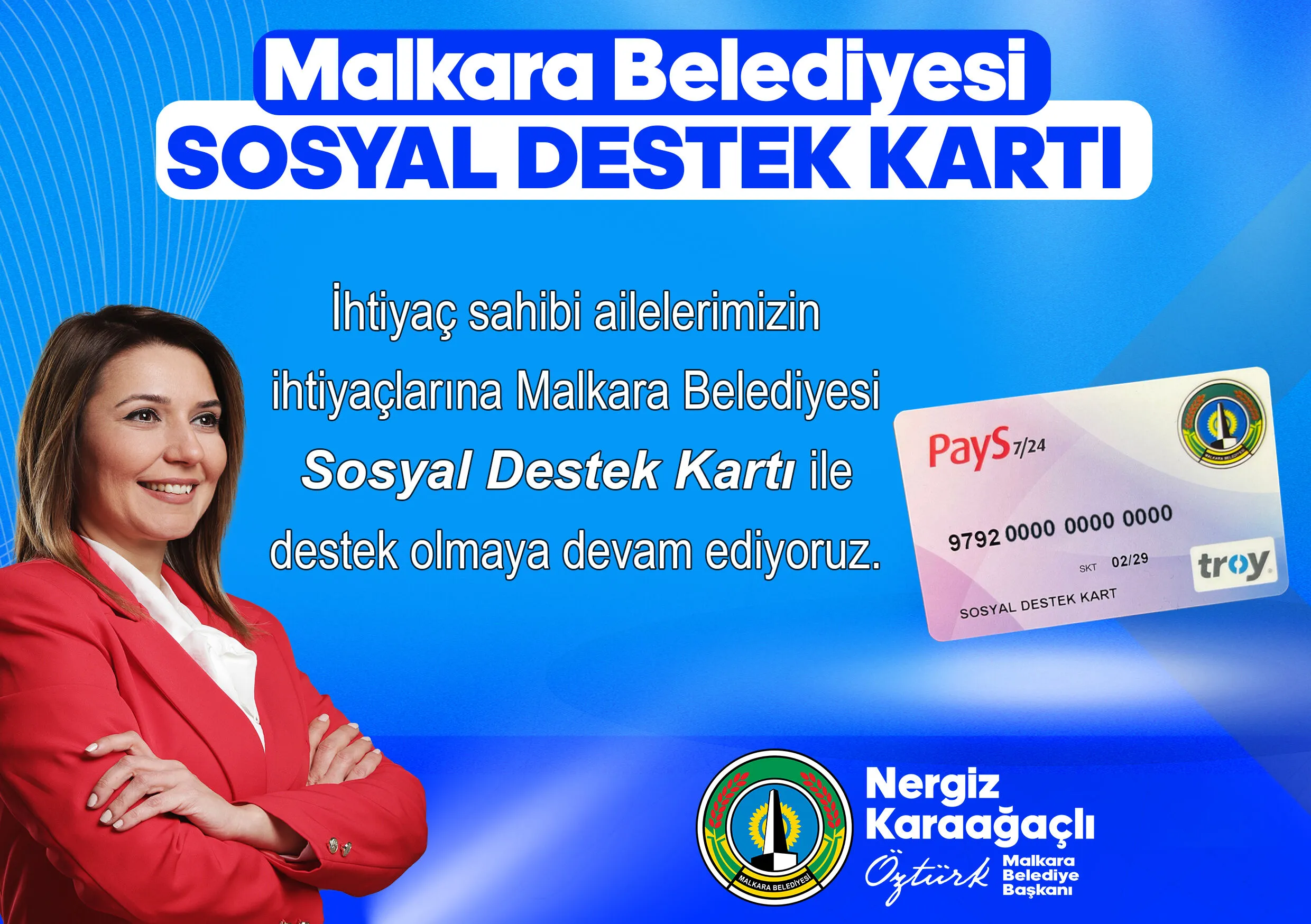Malkara Belediyesi ihtiyaç sahibi ailelerin yanında