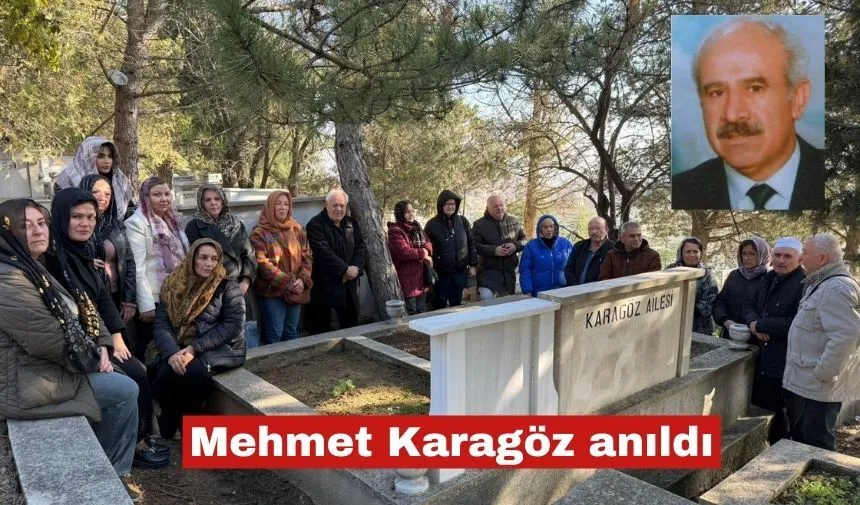 Mehmet Karagöz ölümümün 23.yılında anıldı