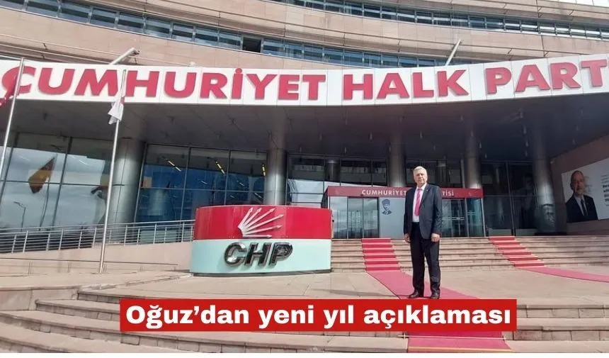 Namık Kemal Oğuz’dan 2026 yeni yıl mesajı