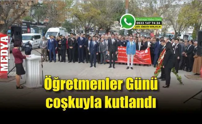 Öğretmenler Günü coşkuyla kutlandı