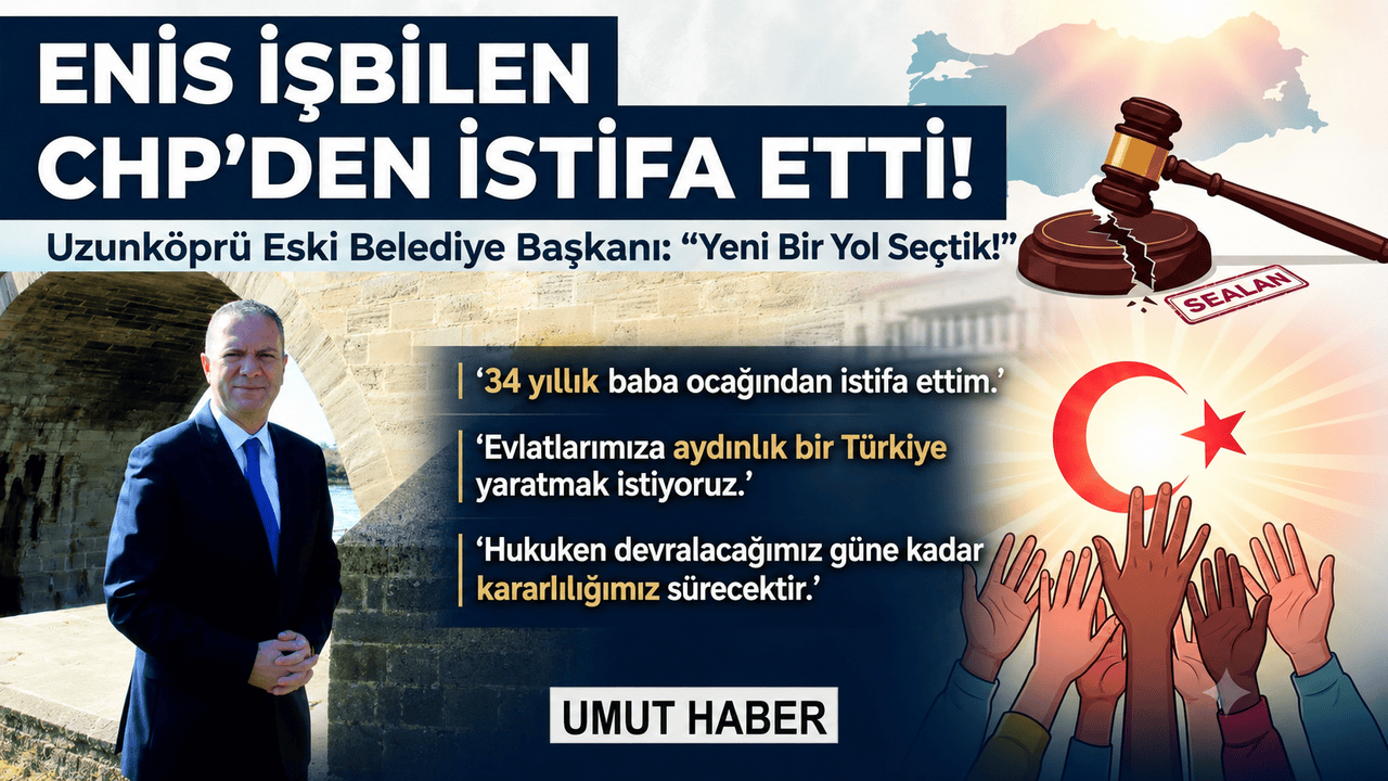 Belediye Başkanı Enis İşbilen CHP'den istifa etti
