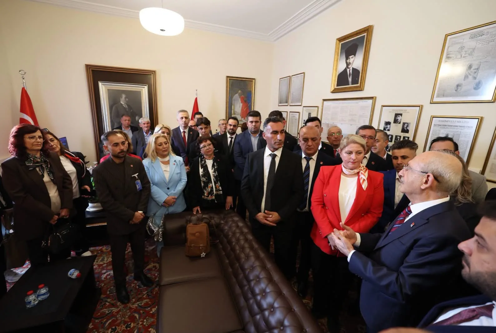 CHP’den Kılıçdaroğlu’na ziyaret