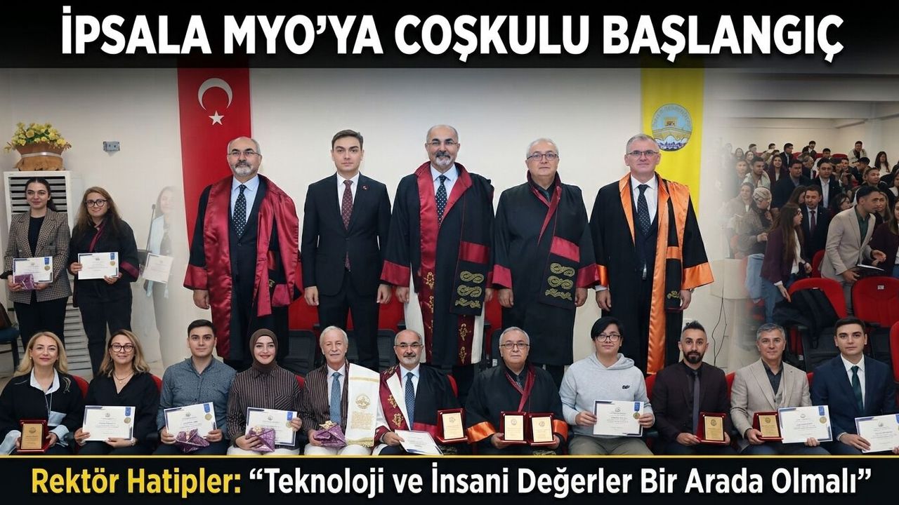İpsala MYO Akademik Yılı açılışı gerçekleştirildi