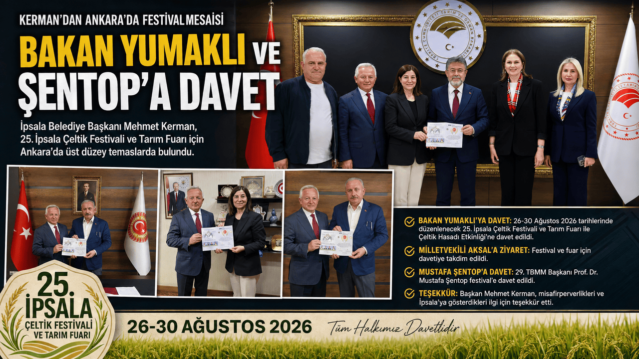 Kerman'dan Bakan Yumaklı ve Şentop’a davet