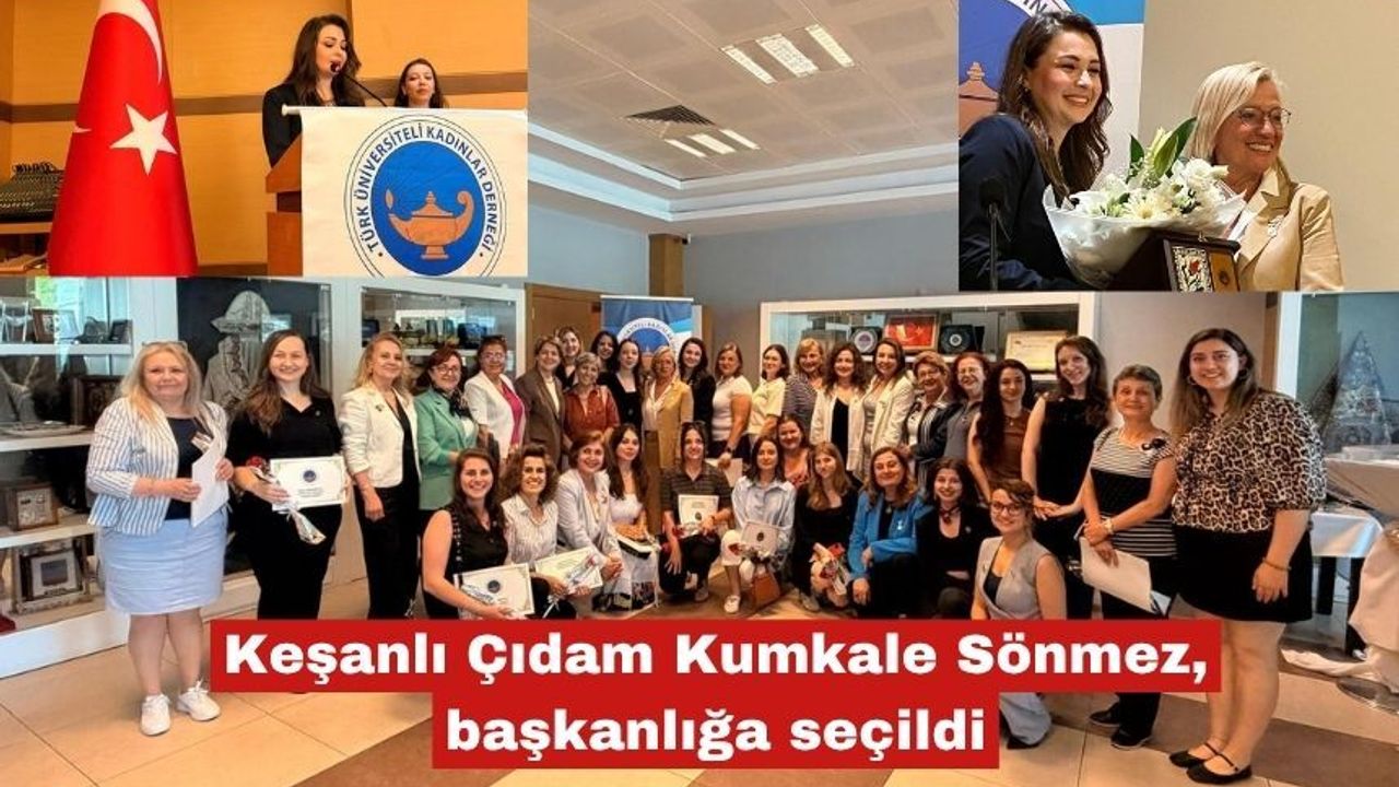 Keşanlı Çıdam Kumkale Sönmez, tekrar başkanlığa seçildi