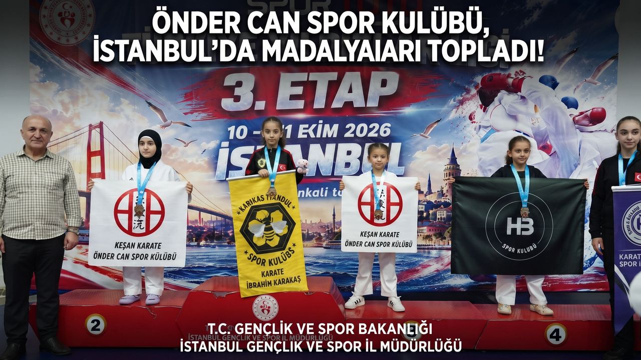 Önder Can Spor Kulübü’nden 18 madalya