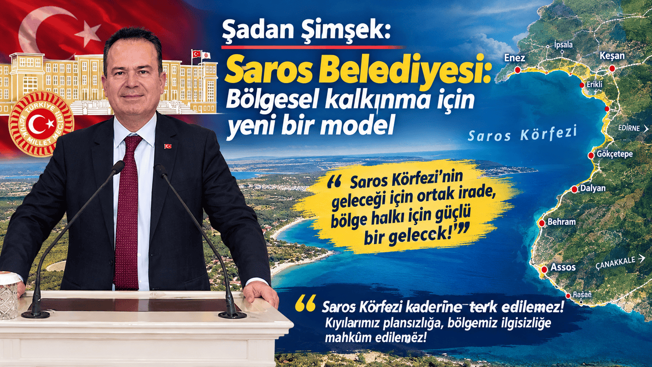 Şadan Şimşek'ten “Saros Belediyesi önerisi