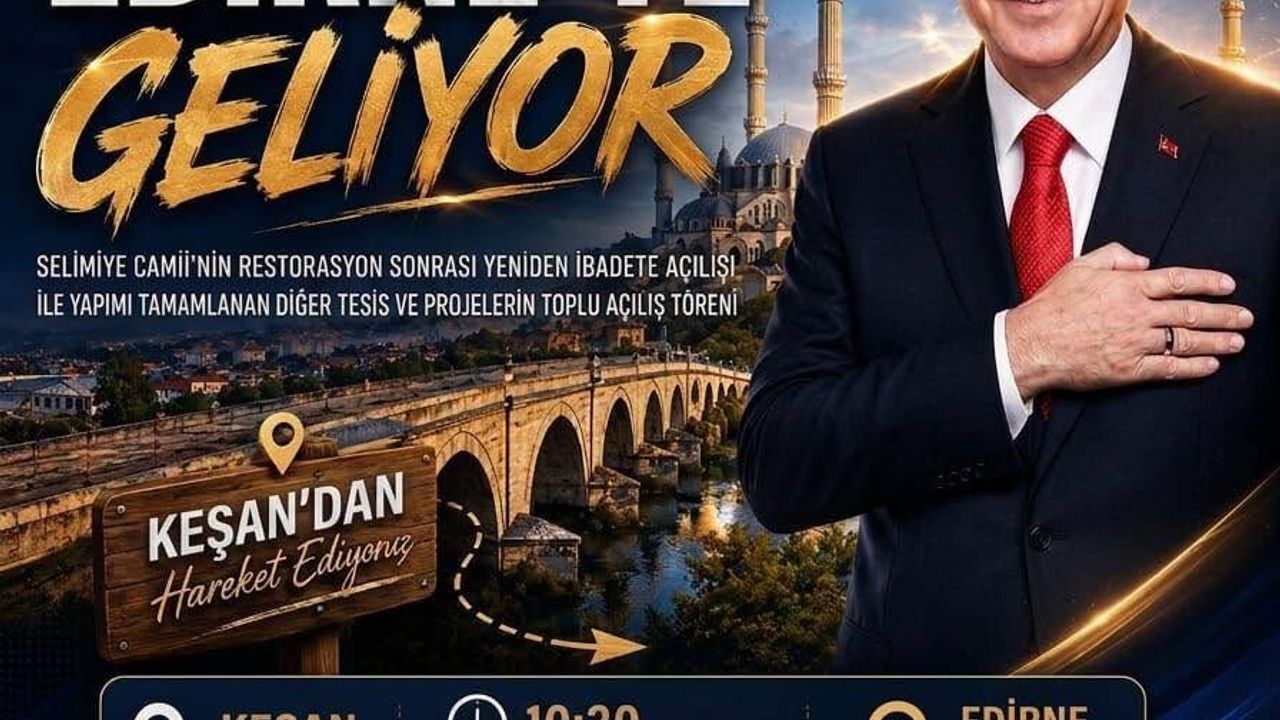 Savaş Pekdemir’den Cumhurbaşkanı’nın Edirne mitingi için çağrı