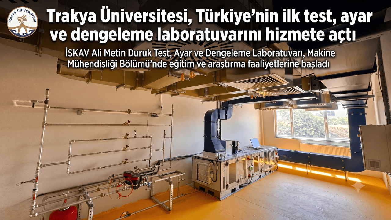 Trakya Üniversitesi'nde bir ilk