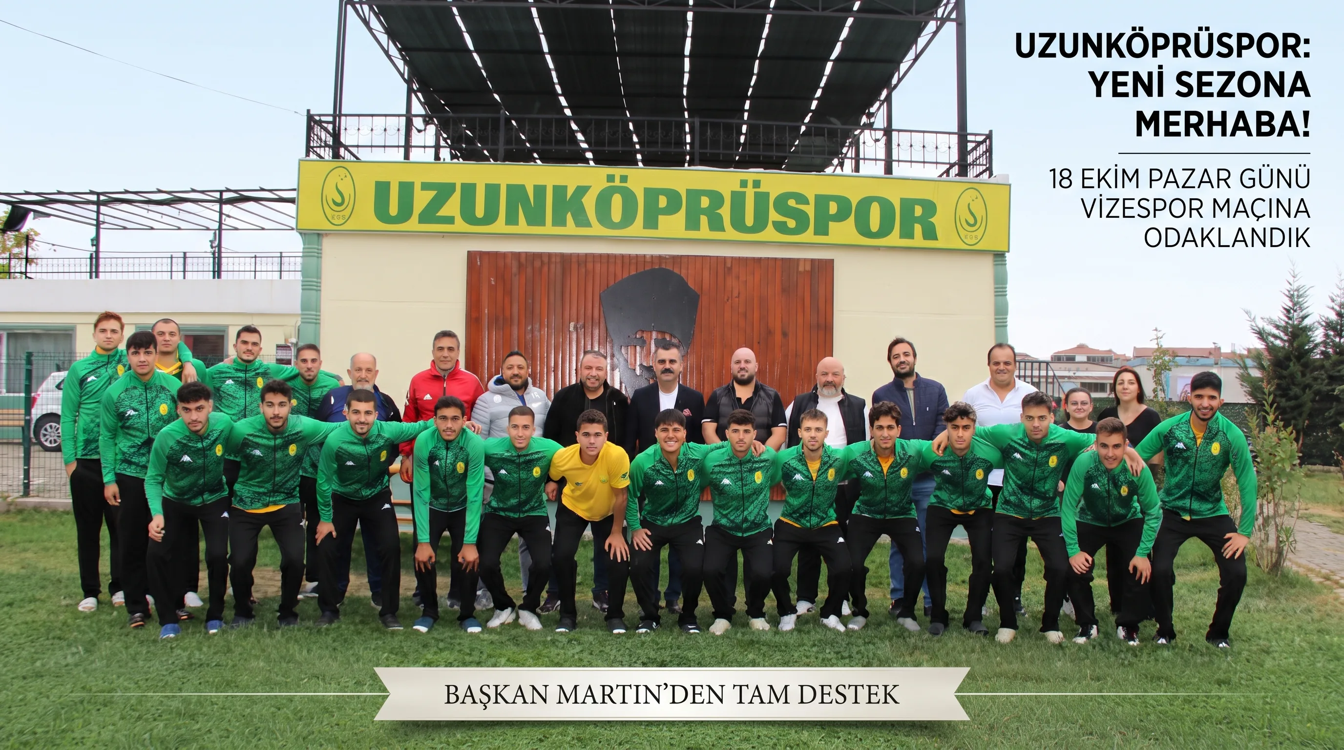 Uzunköprüspor’dan yeni sezona moralli ve birlik içinde merhaba!