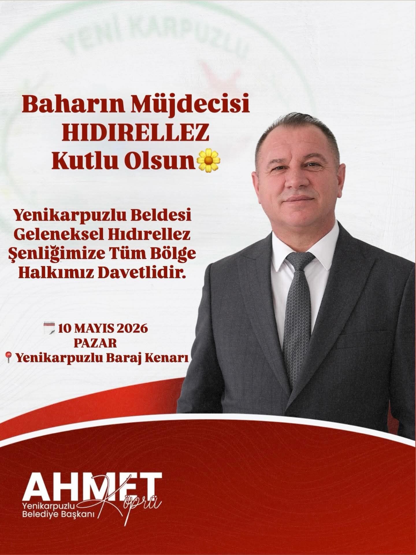 Yenikarpuzlu’da Hıdırellez Şenlikleri 10 Mayıs’ta!