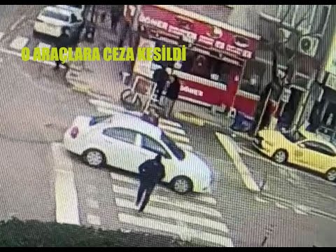 Kameralara yakalanan o araçlara 6 bin 578 TL ceza