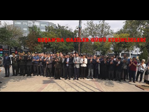 Keşan'da Gaziler Günü etkinlikleri yapıldı