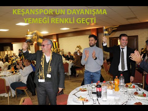 Keşanspor'un dayanışma yemeği renkli geçti