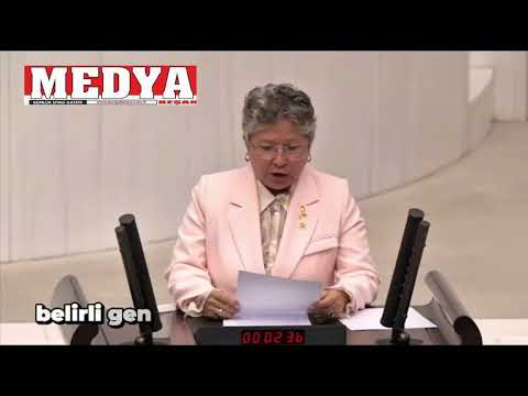 NURTEN YONTAR TBMM'DE MEME KANSERİNE DİKKAT ÇEKTİ