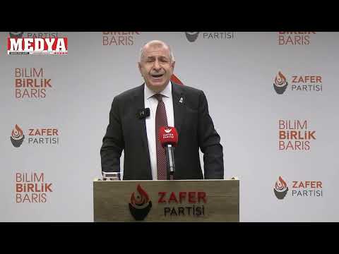 Özdağ: “Cumhur İttifakı’nın Milleti Düzlüğe Çıkaracak Bir Projesi Yok”